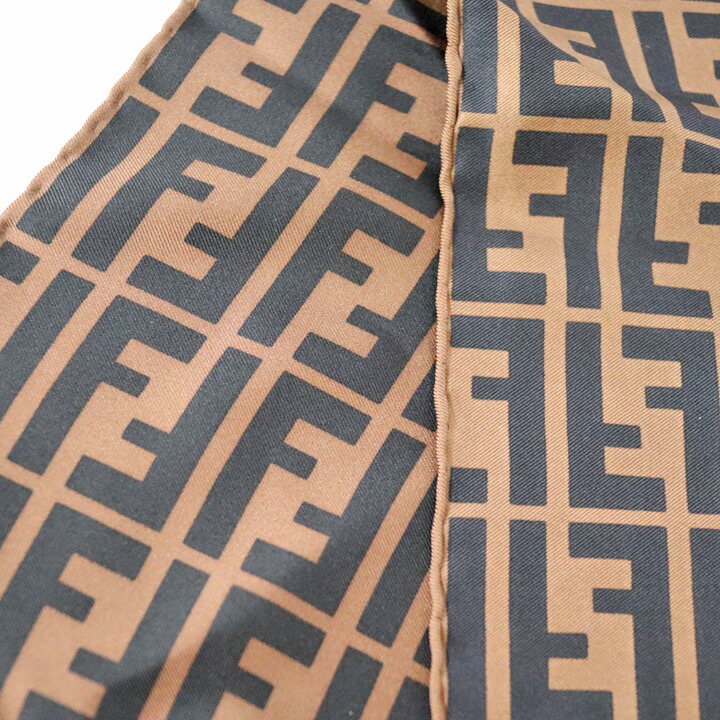 楽天市場】FENDI【フェンディ】スカーフ ズッカ柄 FFパターン 総柄