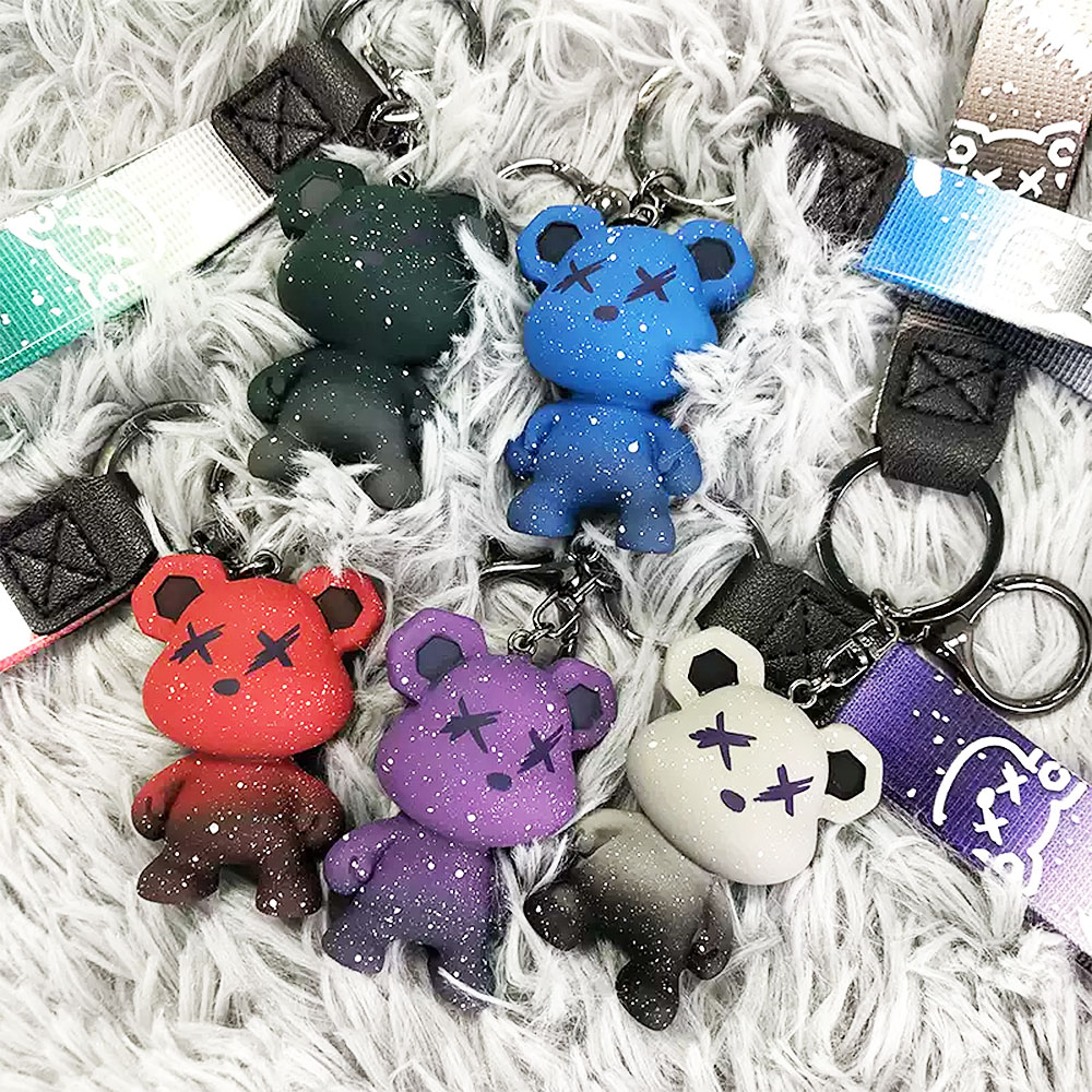 楽天市場】くま クマ キーホルダー カメレオンKUMA キーホルダー