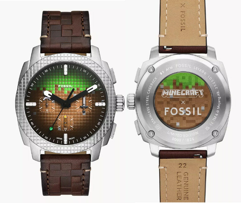 楽天市場】Minecraft x Fossil マインクラフト×フォッシル 限定