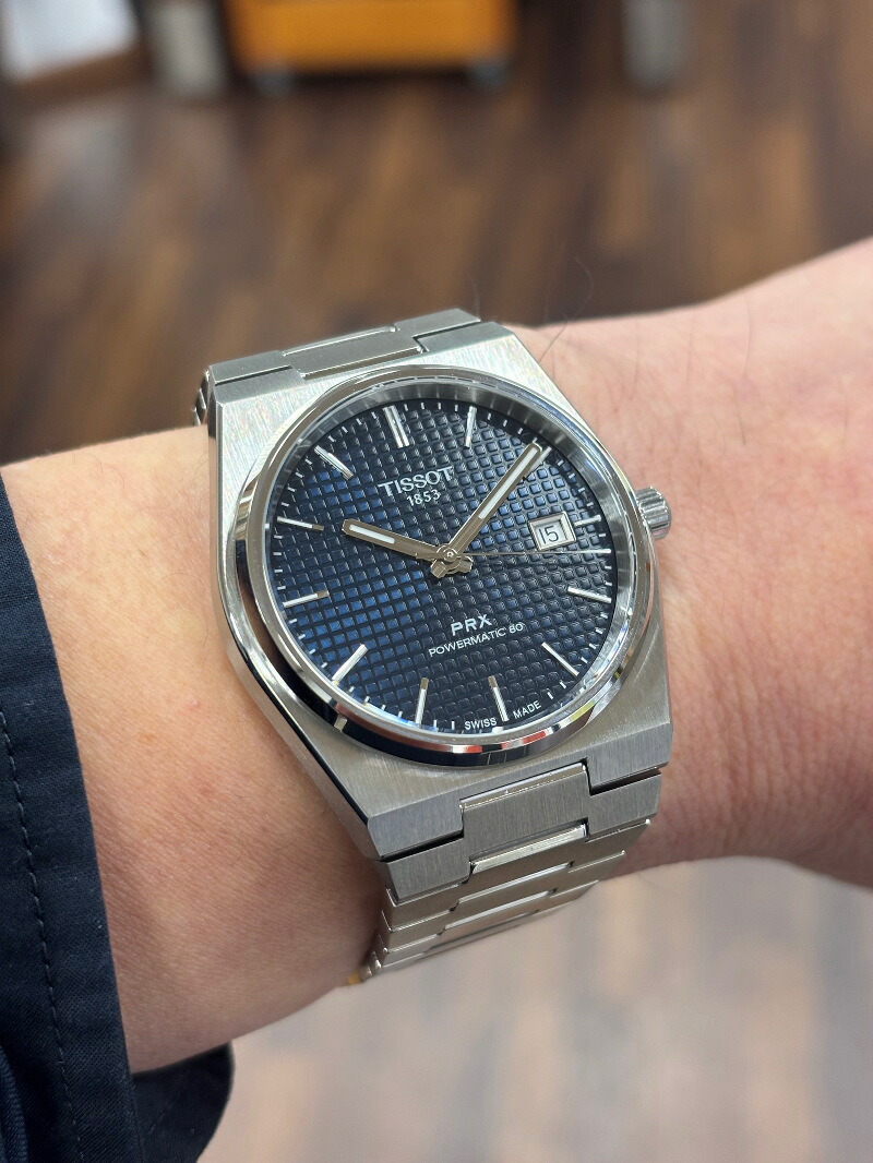 楽天市場】スイス製Tissot ティソPRX Automatic ピーアールエックス