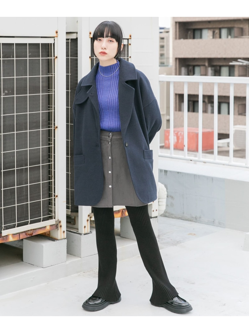 楽天市場】【SALE／50%OFF】コクーンミドルコート KBF ケービーエフ