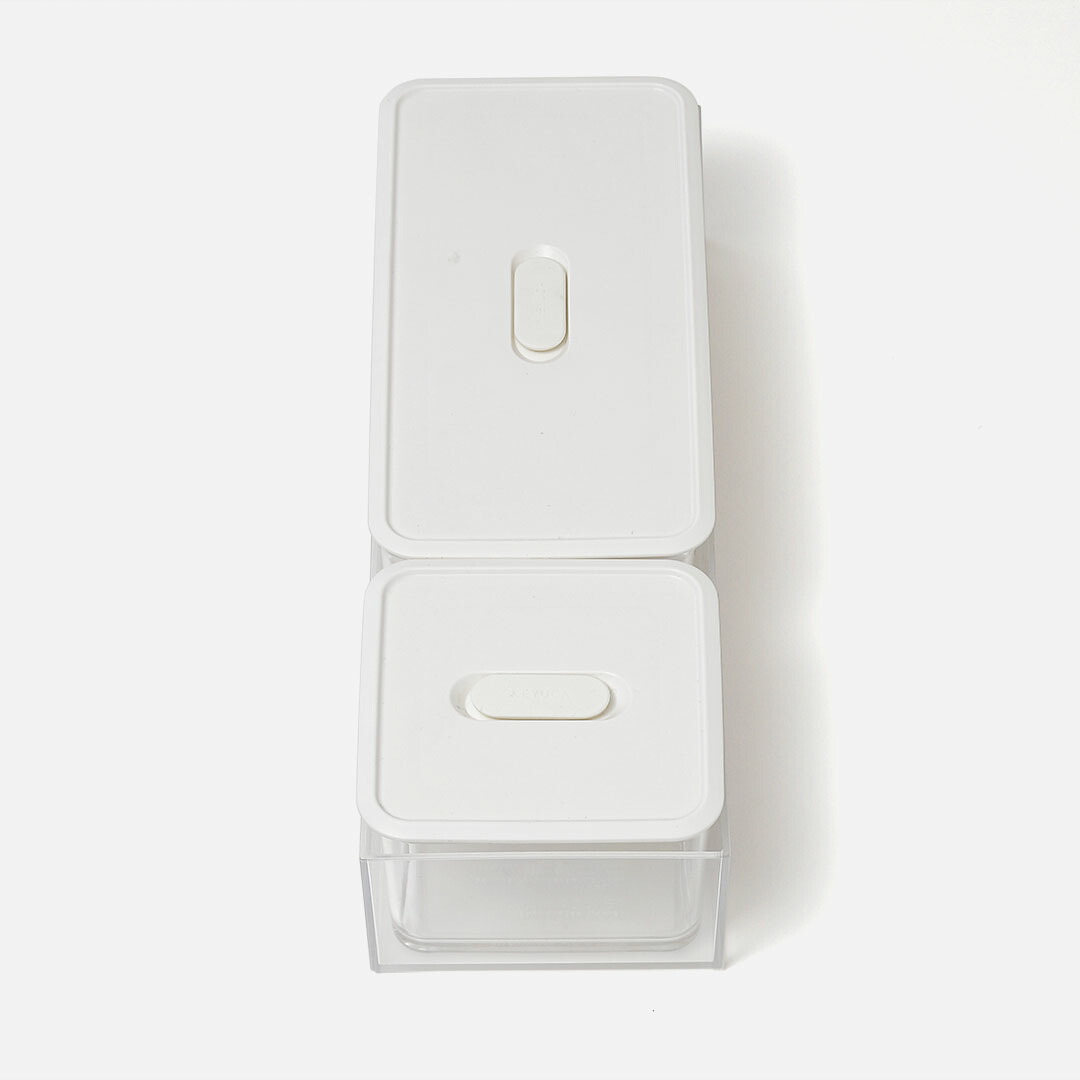 楽天市場】KEYUCA(ケユカ) クリアBOX 100×295mm[収納ボックス 冷蔵庫用