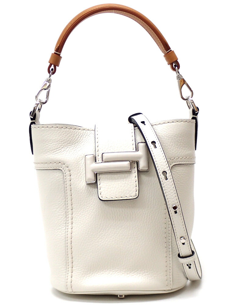 楽天市場】【☆未使用☆】《送料込》 TOD'S トッズ 『ダブルTバケット