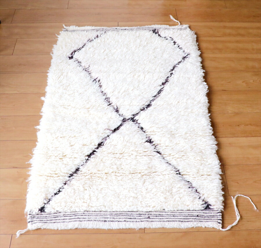 楽天市場】【15%OFFクーポン対象】モロッコ エリアラグ ベニワレン 120