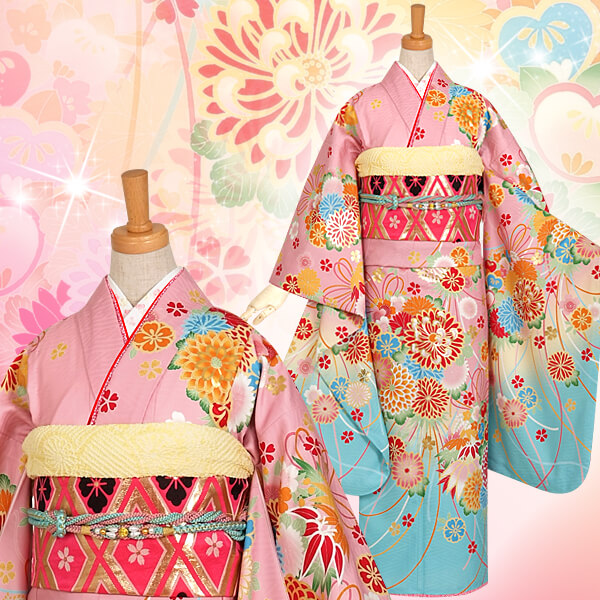 楽天市場】【レンタル】ジャパンスタイル ジュニア 振袖 レンタル フル