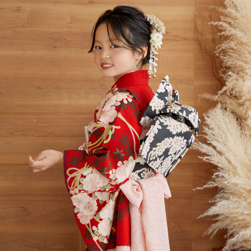楽天市場】【レンタル】753 七五三 着物 7歳 フルセット 女の子