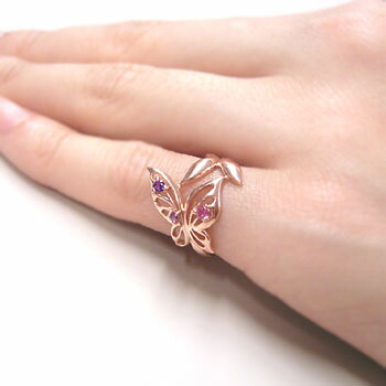 楽天市場】1150本完売の超人気 バタフライモチーフ ピンク