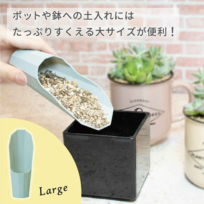 楽天市場】FG プラ多肉に使える土入れ3点セット ミスティグリーン 多肉