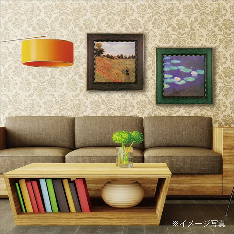 楽天市場】絵画 モネ インテリア monet 「 睡蓮 すいれん 」 55 × 55cm