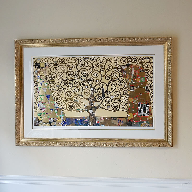 楽天市場】絵画 インテリア クリムト 生命の樹グスタフ クリムト 画