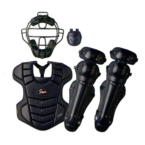 久保田スラッガー CPS600S 黒/硬式用 キャッチャー 4点セット 久保田