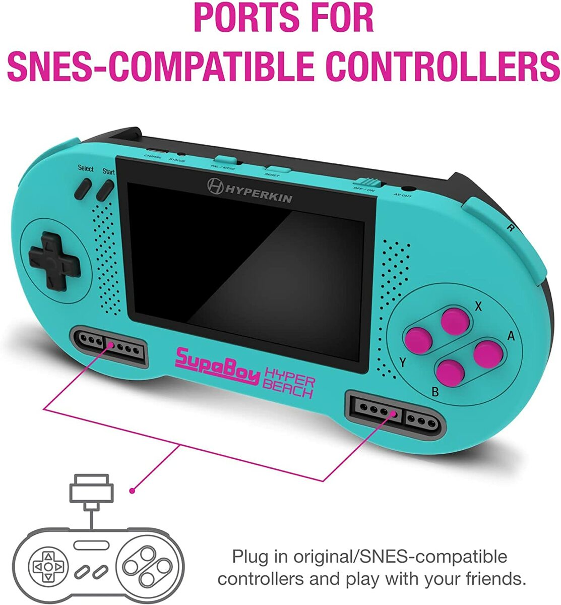 楽天市場】Hyperkin SUPABOY HYPER BEACH / スパボーイ ハイバービーチ