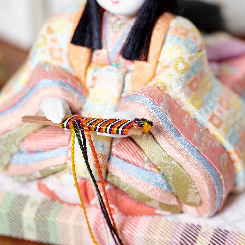 楽天市場】雛人形 ひな人形 初節句 親王飾り お雛様 江戸木目込雛人形