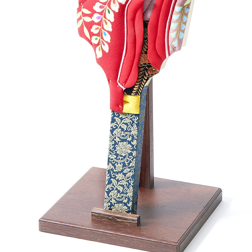 押絵羽子板 極上松園 飾り台付き 押絵羽子板 極上松園 飾り台付き 押絵