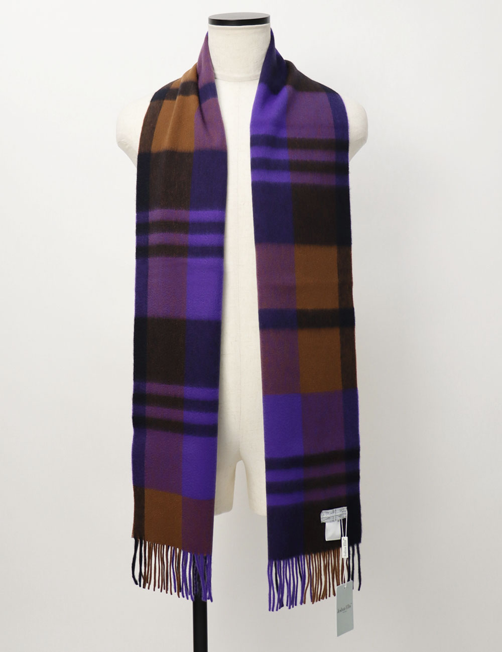 楽天市場】ジョシュア エリス / Joshua Ellis / チェック柄 マフラー