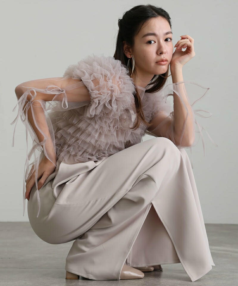 楽天市場】3点セット フリルボレロ オールインワン パンツドレス 結婚