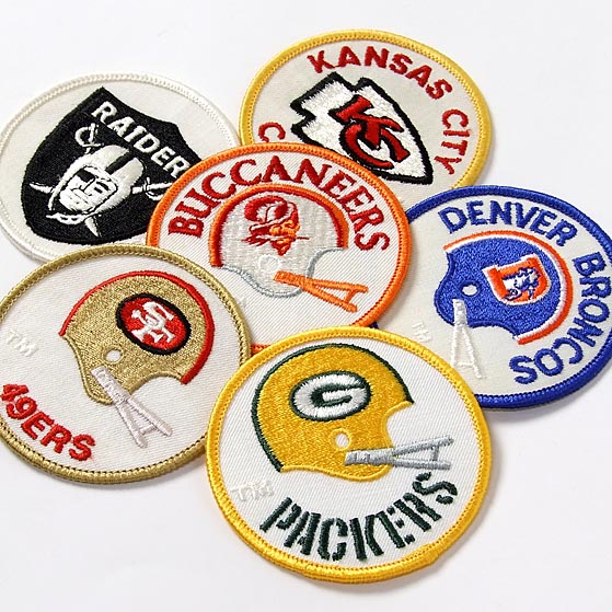 楽天市場】NFL アメフト ビンテージ サークルワッペン 新品 NFL