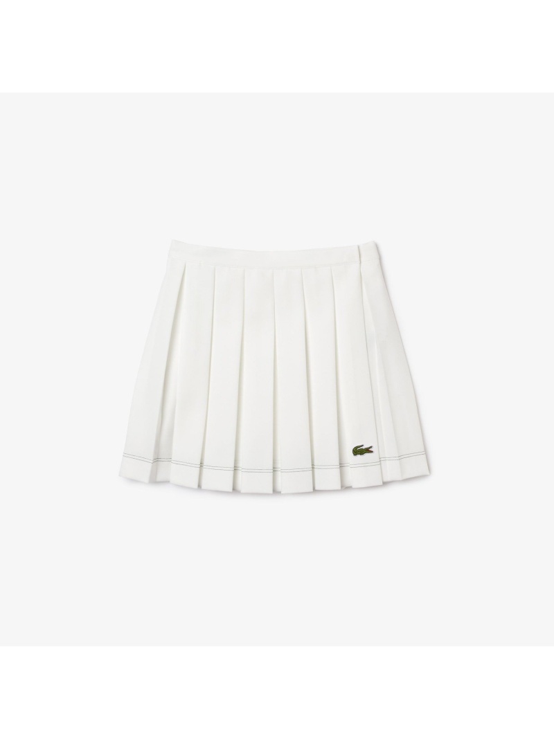 楽天市場】【SALE／50%OFF】配色ステッチプリーツテニススカート