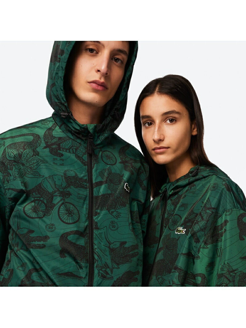 楽天市場】【SALE／40%OFF】『Lacoste x Netflix』 総柄ジップアップ