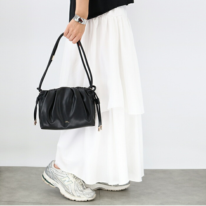 楽天市場】A.P.C. APC アーペーセー F61644 PUAAT LZZ/BLACK sac ninon