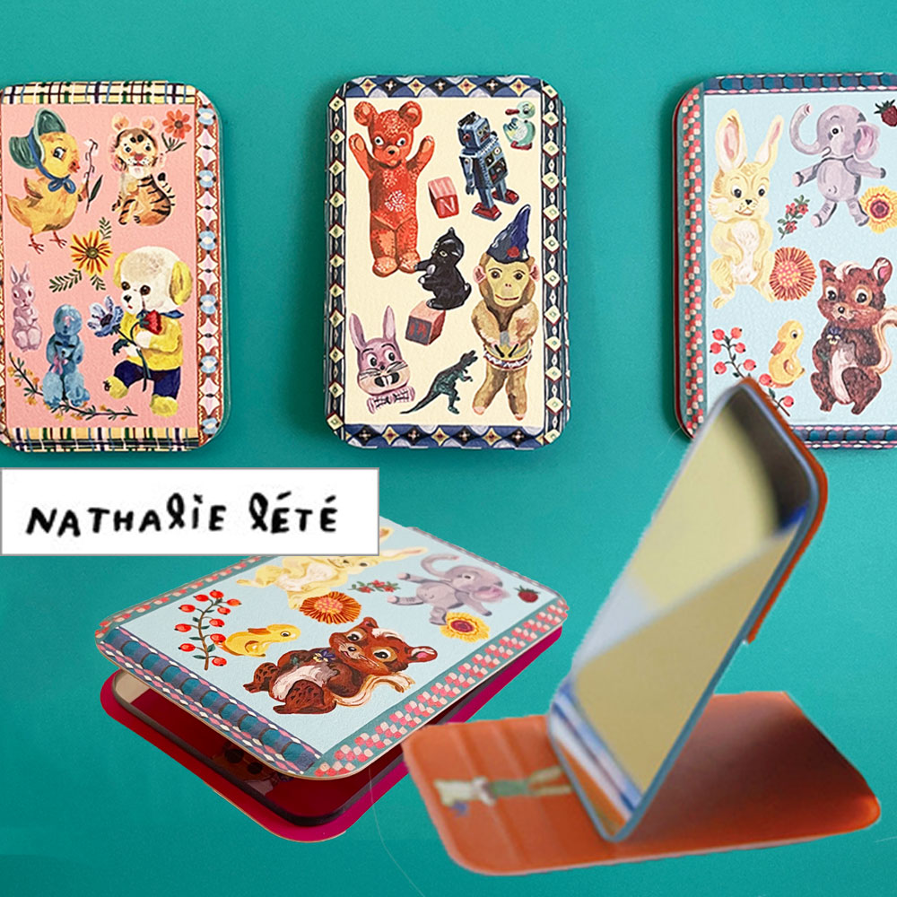 楽天市場】ナタリーレテ スタンドミラー ミニ 折りたたみ ナタリー