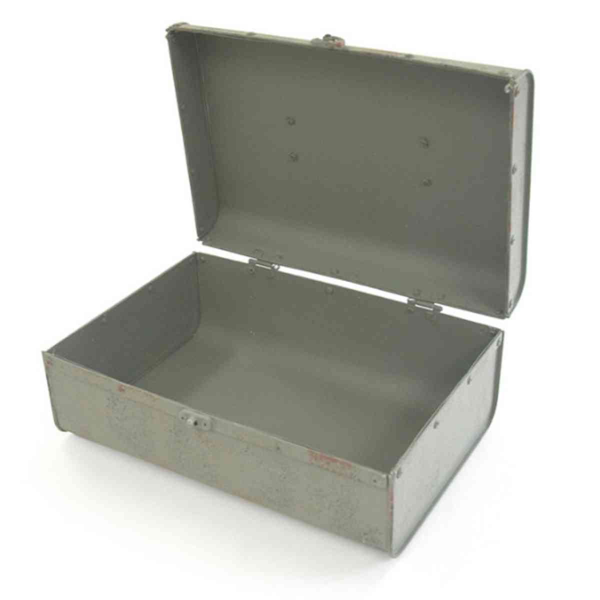 楽天市場】ガーデニング収納 ティンメタルボックス B サビ加工 （ 送料