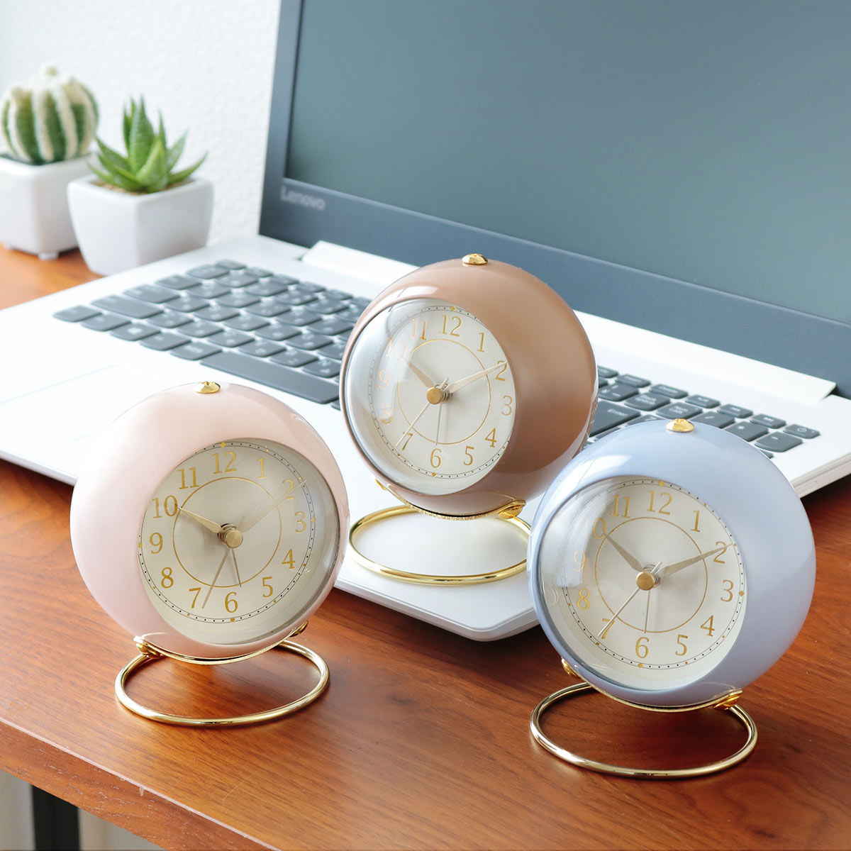 楽天市場】置き時計 マルモ アラームクロック スフィア 目覚まし時計