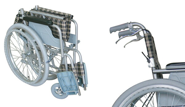 楽天市場】車いす 自走式 背折れタイプ 座面幅44cm テイコブ ハンド