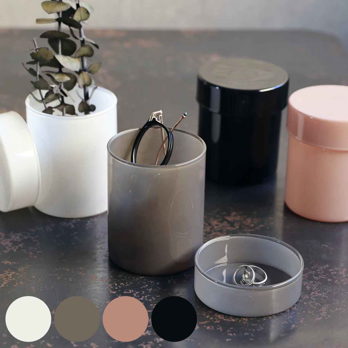 楽天市場】アクセサリーケース Carina ガラス キャニスター （ 小物