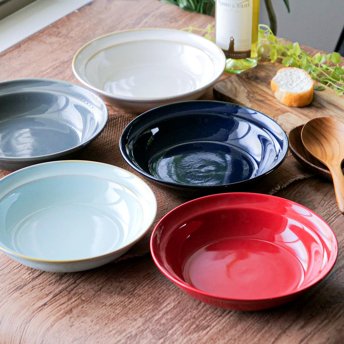 楽天市場】カレー＆パスタ皿 21cm HINATA 陶器 （ 食洗機対応 電子