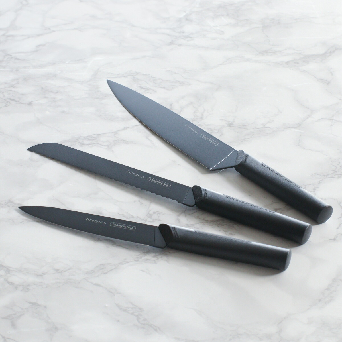 楽天市場】包丁 6点セット ニグマ ブラック トラモンティーナ