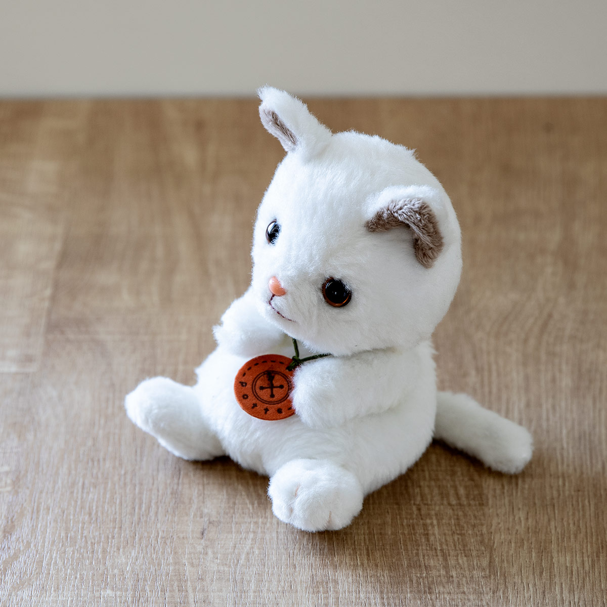 楽天市場】ぬいぐるみ potte 白猫 猫 （ ヌイグルミ ねこ ネコ 動物