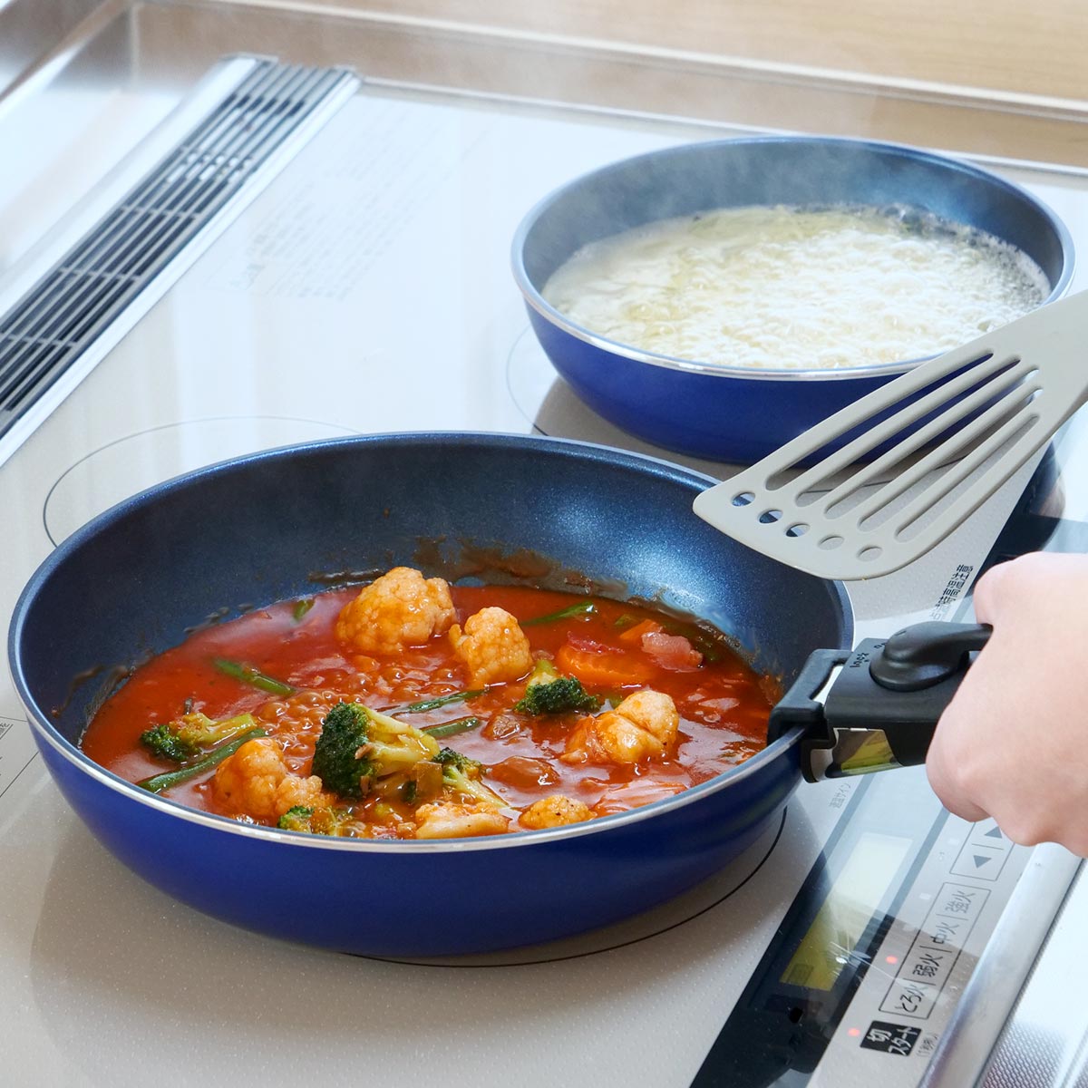 楽天市場】フライパン 3点セット A IH対応 スタックプラス クック