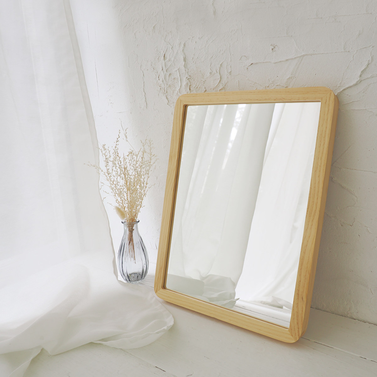楽天市場】ウォールミラー 木製フレーム 30cm×40cm アコウスティック
