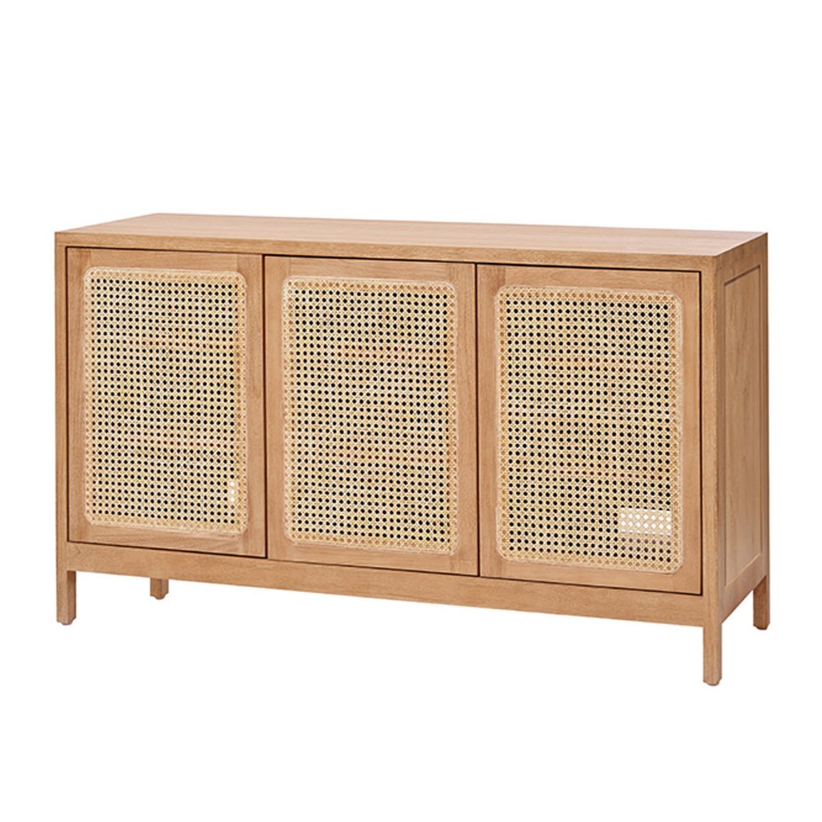 楽天市場】キャビネット ラタン チーク無垢材 KAGOME 120cm幅 （ 送料