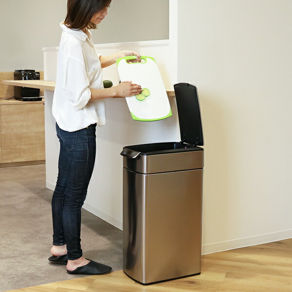 楽天市場】正規品 ゴミ箱 シンプルヒューマン スリム ふた付き