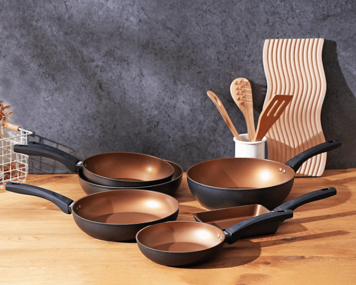 楽天市場】フライパン セット 20cm 26cm ガス火 IH対応 ゴールド 硬質