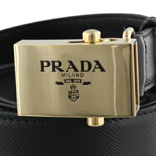 楽天市場】プラダ PRADA ベルト メンズ 75 ブラック 1CC476 053 F0002