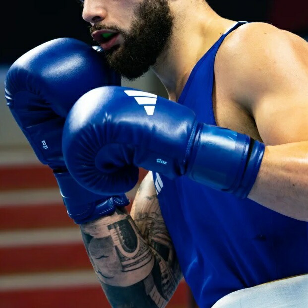 楽天市場】ブルー10OZのみ アディダス adidas ボクシング 国際