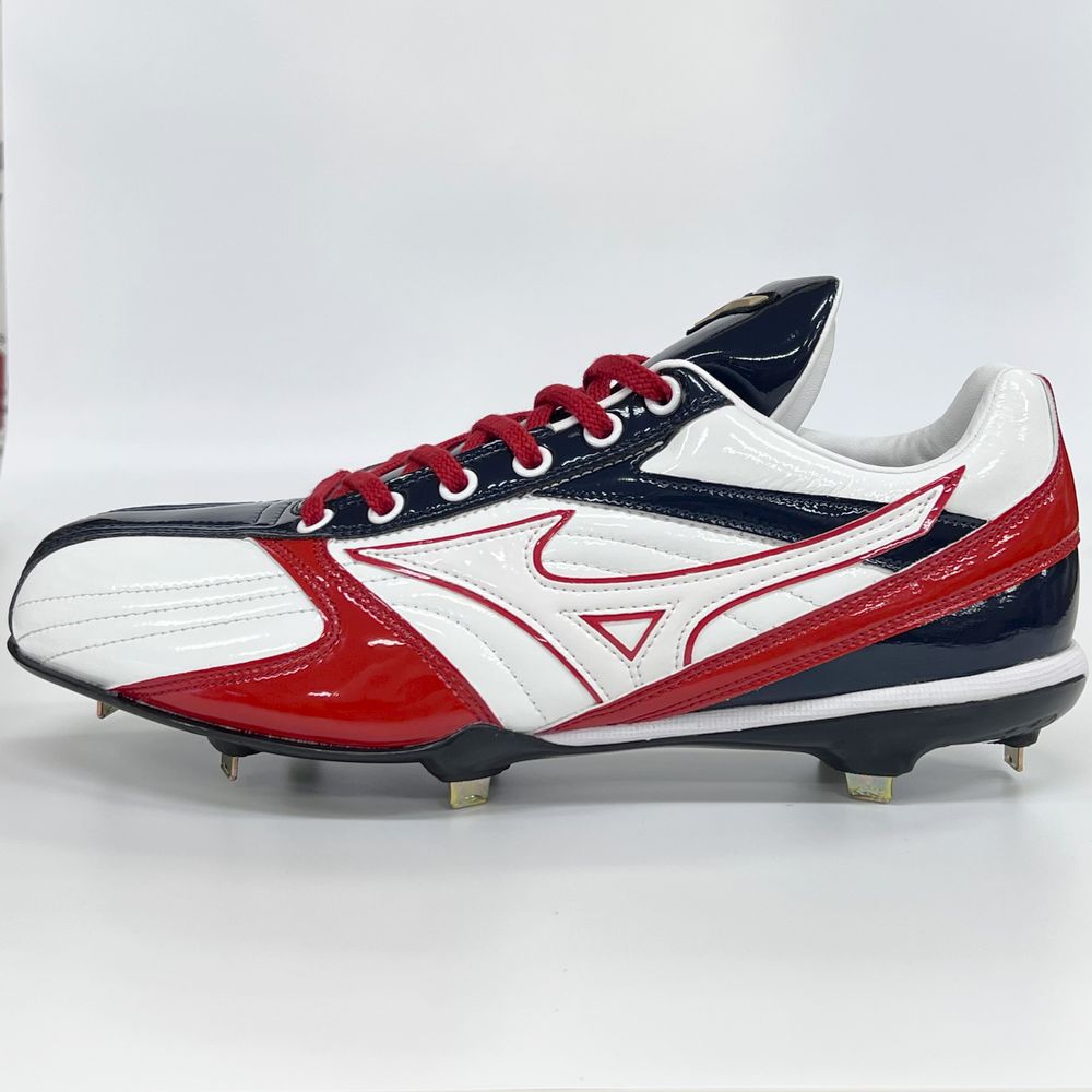 楽天市場】【サイズ交換送料無料】レッド×ネイビー ミズノ 野球