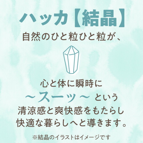 楽天市場】ハッカ 結晶 L- メントール 高純度 100g 2袋 純度99.5