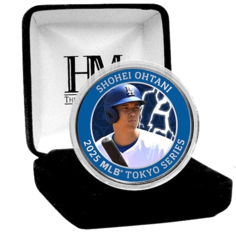 楽天市場】大谷翔平 ドジャース東京ドーム 開幕戦 2025 記念コイン