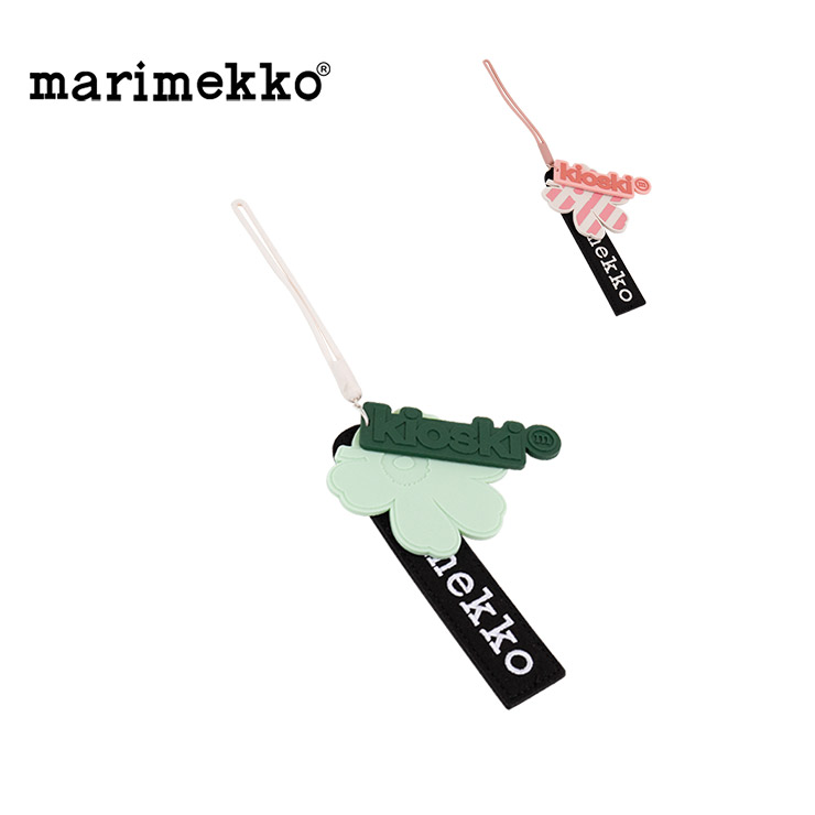 楽天市場】マリメッコ marimekko Viisaus Unikko キーチェーン92326