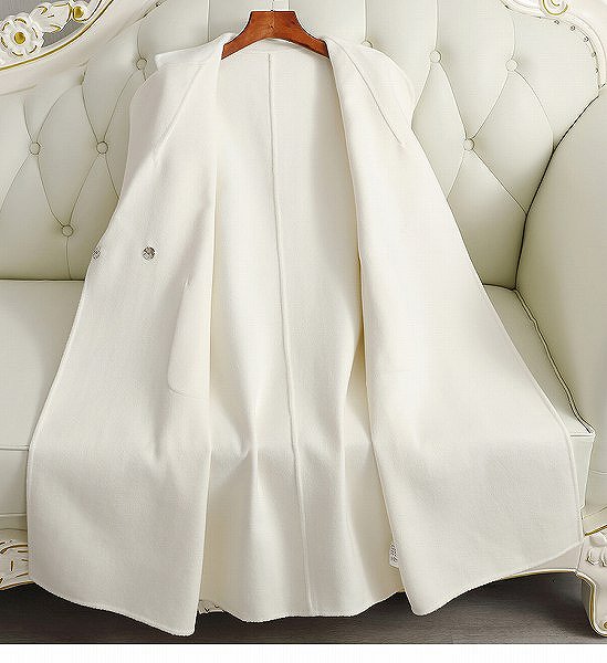 楽天市場】ウール100％ロングコート リバーコート ダブルフェイス