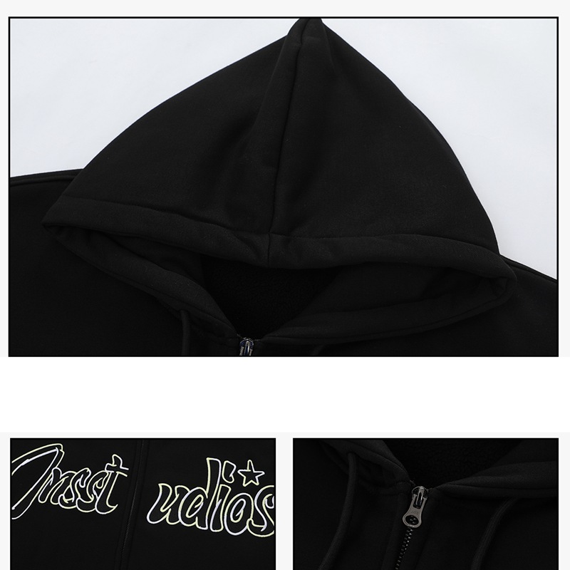 楽天市場】パーカー フード付き 切り替え 刺繍 メンズトレーナー 前