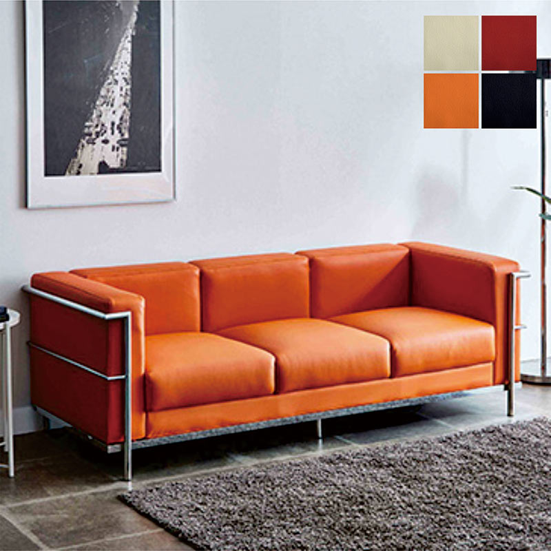 楽天市場】コルビジェ リプロダクト lc2 ローバック ソファ ソファー