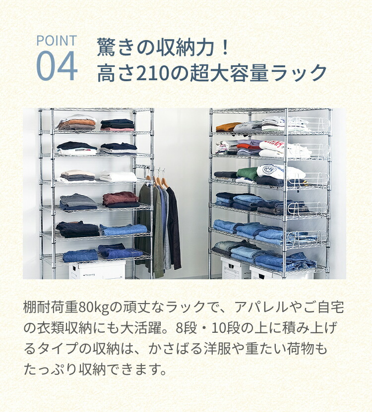 楽天市場】☆ポイント3倍☆ ルミナス スチールラック 幅60 奥行46 高さ