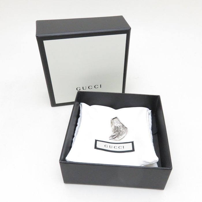 楽天市場】GUCCI グッチ リング ANGER FOREST イーグルヘッド SV925