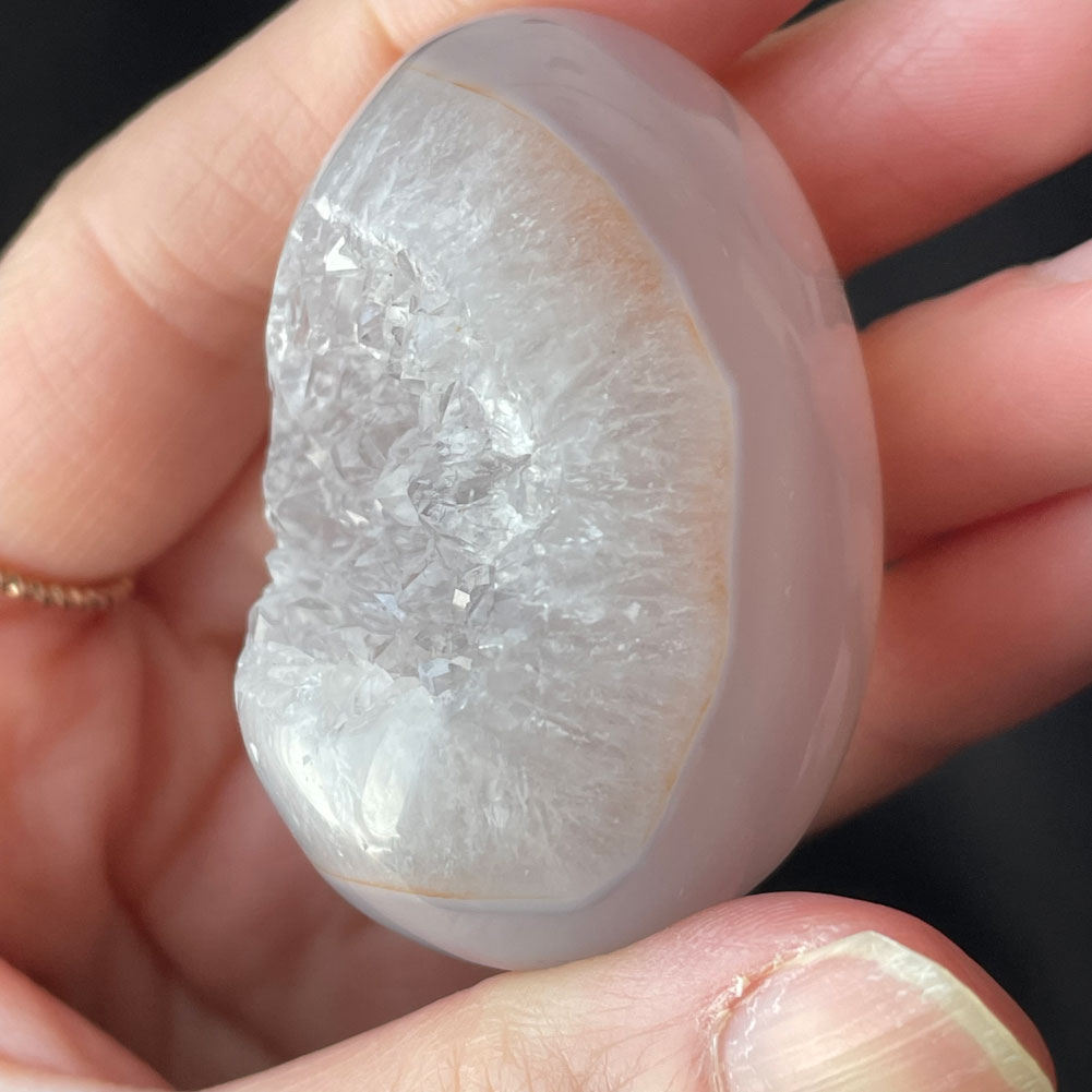 楽天市場】瑪瑙 メノウ アゲート ドゥルージー 虹有り ブラジル産