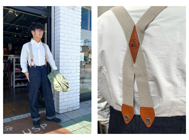 楽天市場】ナイジェルケーボン USアーミーサスペンダー リネン